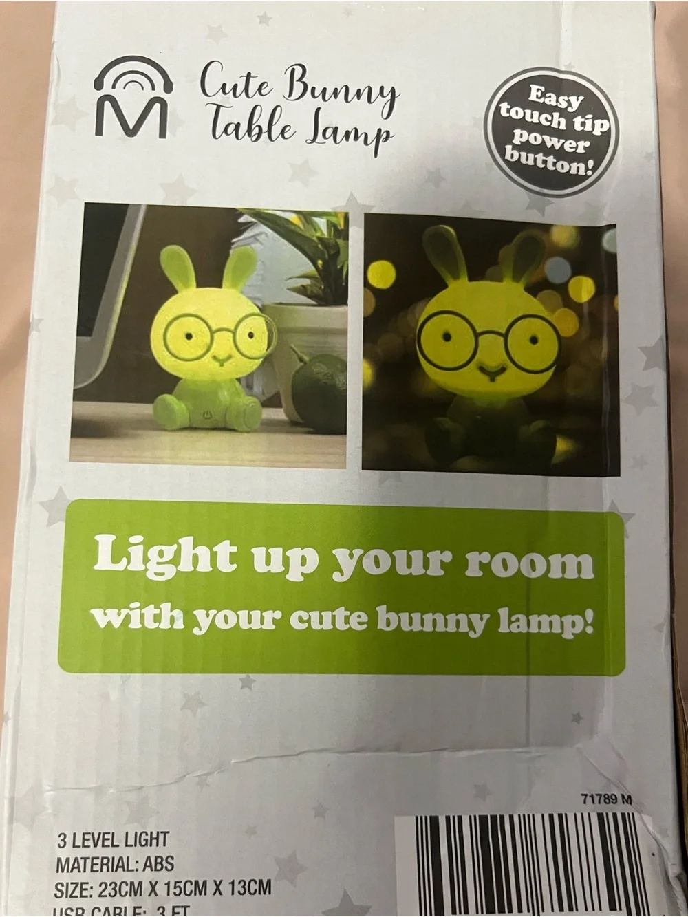 Cute Bunny Table Lamp Night Light